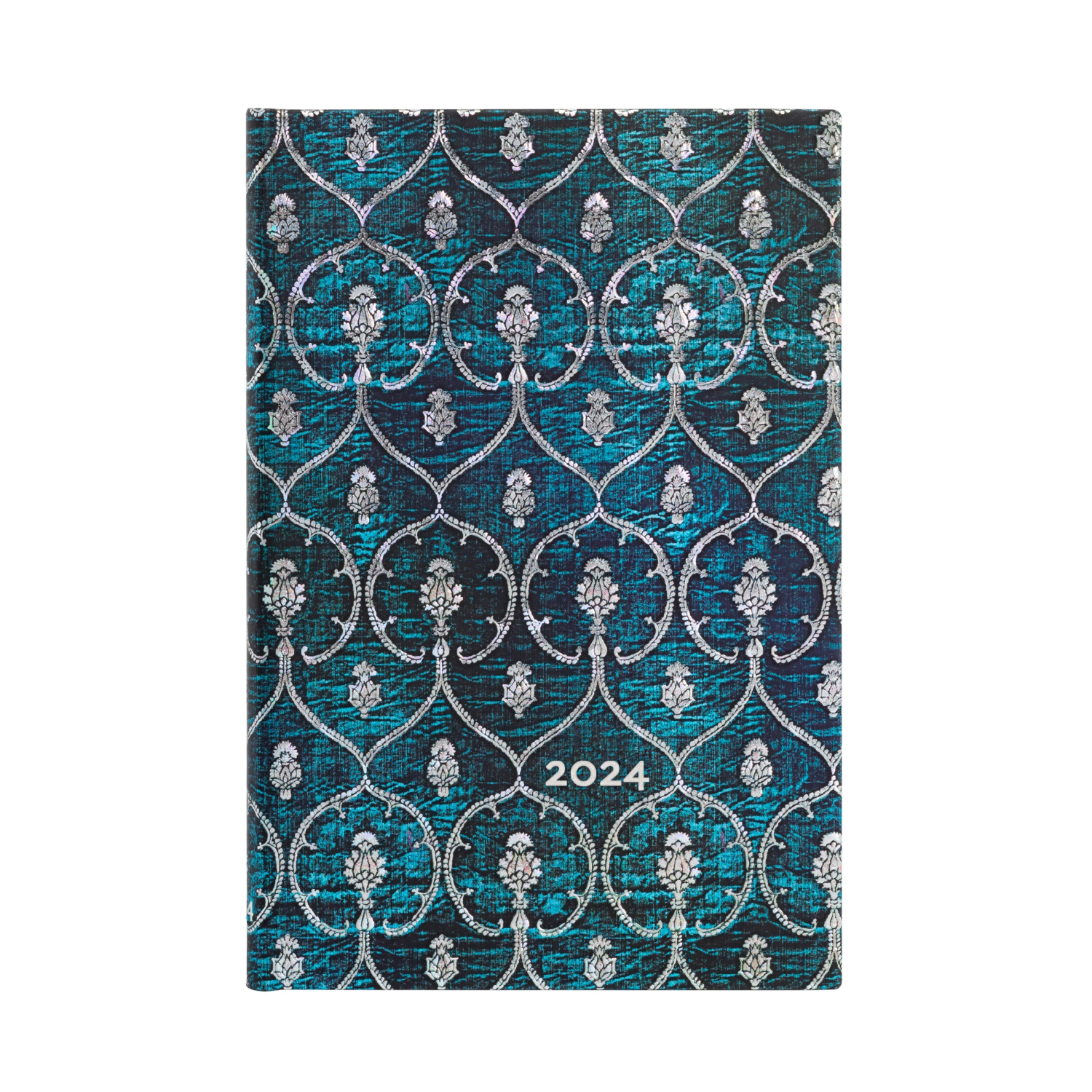 AGENDA 2024 PAPERBLANKS TERCIOPELO AZUL BLUE VELVET T.DURA V SEMANA MINI - 1