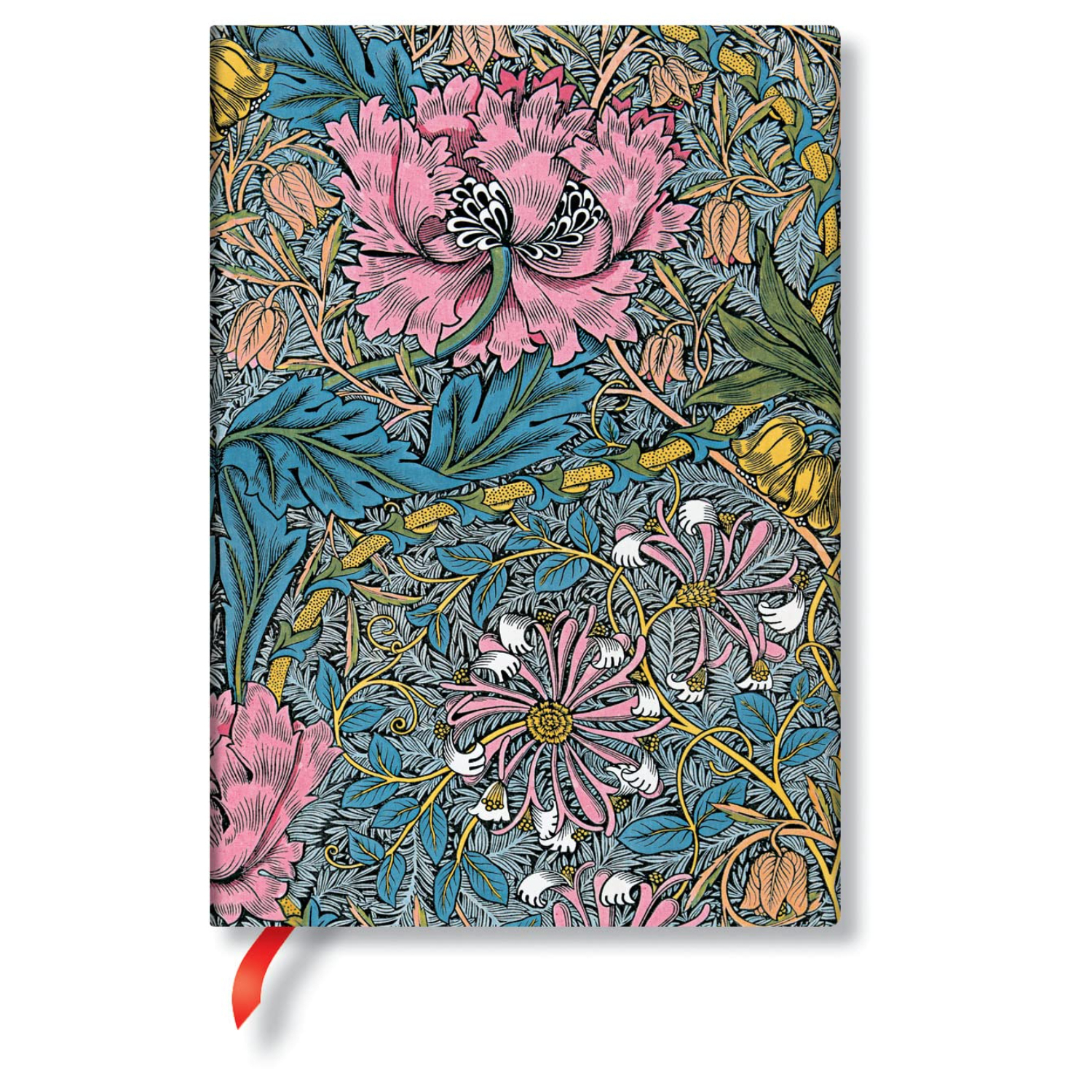 LIBRETA PAPERBLANKS WILLIAM MORRIS MADRESELVA T. DURA C/LINEAS MIDI - 1