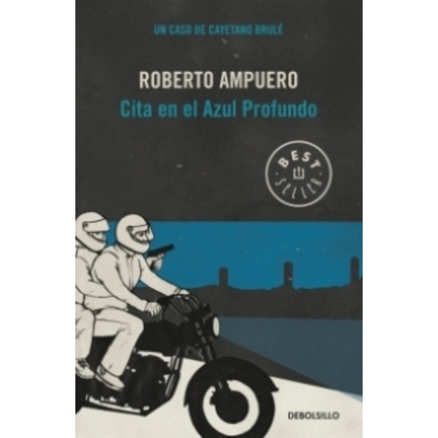 LIBRO CITA EN EL AZUL PROFUNDO - AMPUERO, ROBERTO - 1
