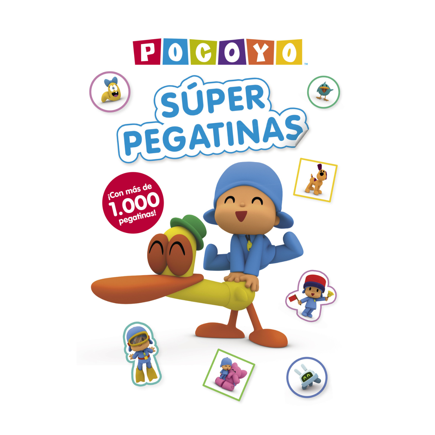 LIBRO POCOYÓ. SÚPER PEGATINAS - ZINKIA - 1