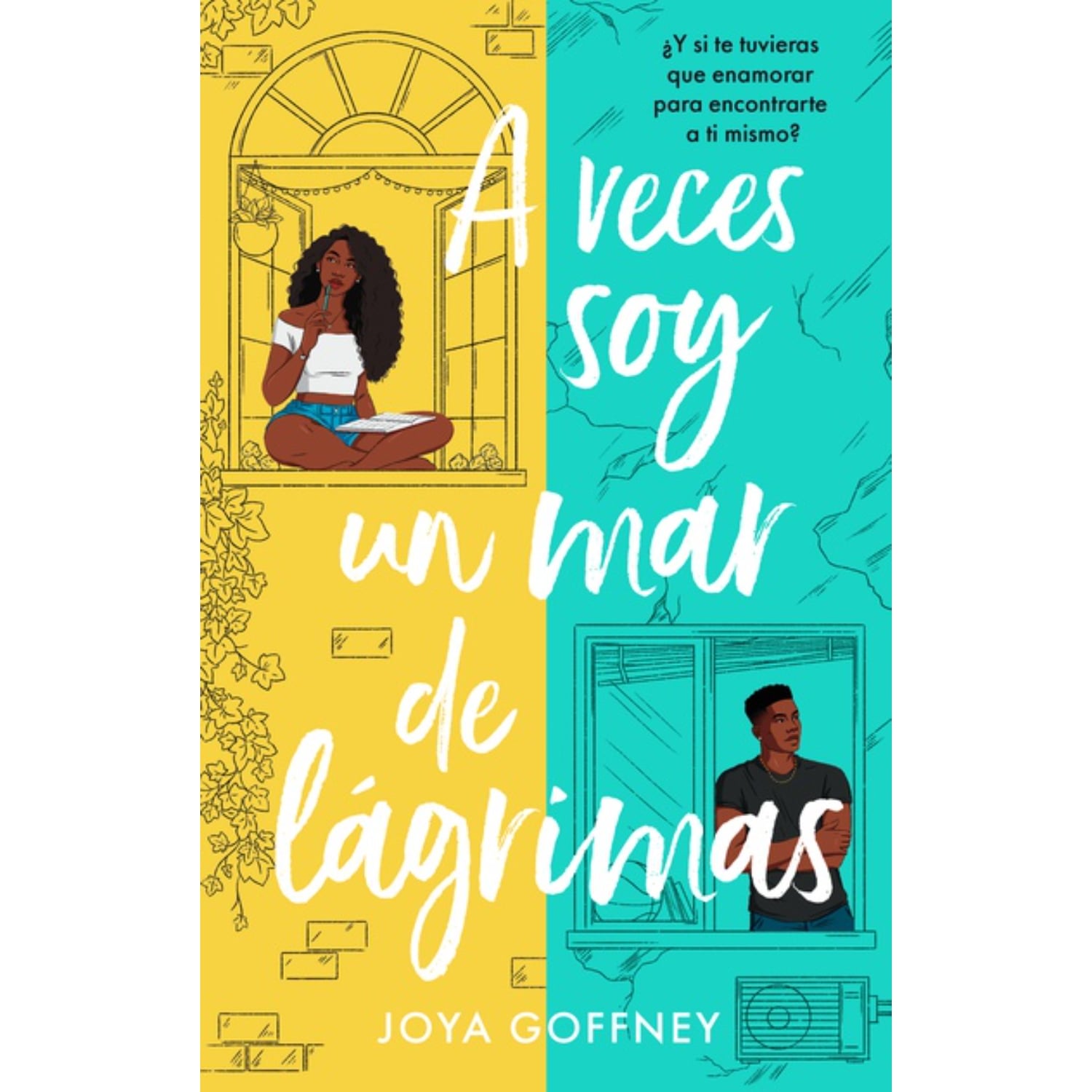 LIBRO A VECES SOY UN MAR DE LAGRIMAS - GOFFNEY, JOYA