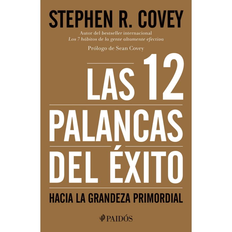 LIBRO LAS 12 PALANCAS DEL ÉXITO STEPHEN M. R. COVEY - 1