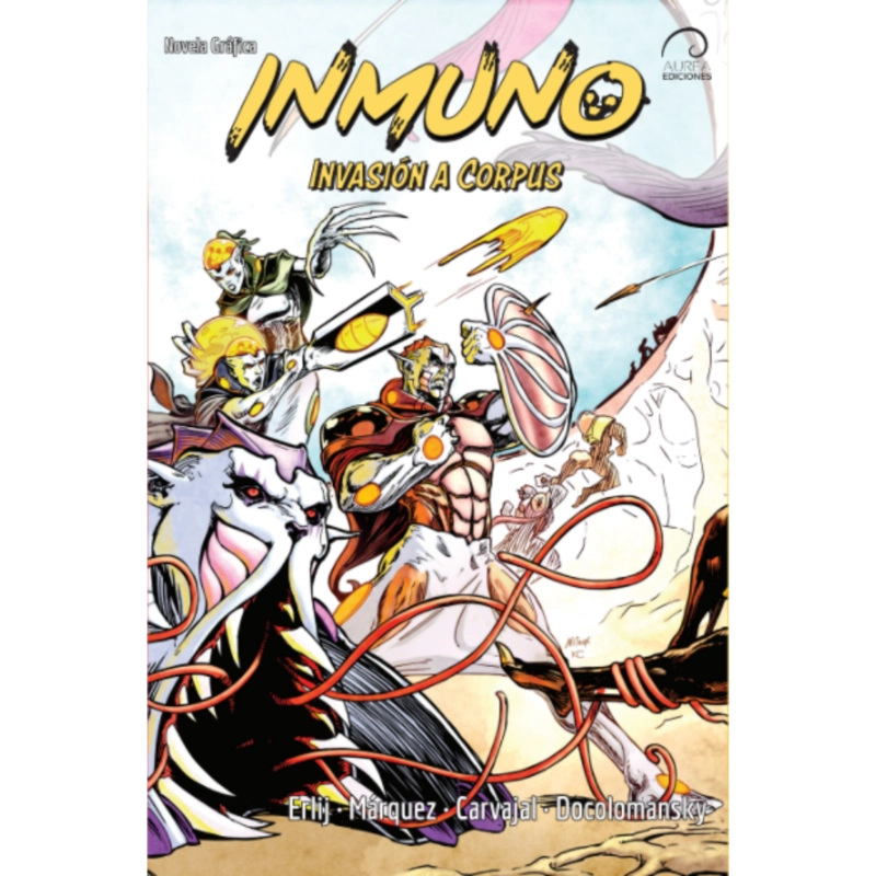 CÓMIC INMUNO - INVASIÓN A CORPUS ERLIJ - 1