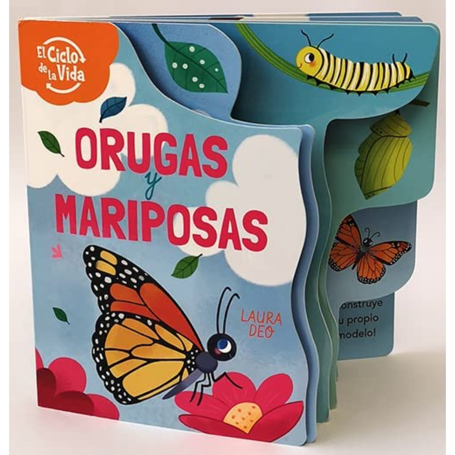 LIBRO ORUGAS Y MARIPOSAS, EL CICLO DE LA VIDA - DEO, LAURA - 1
