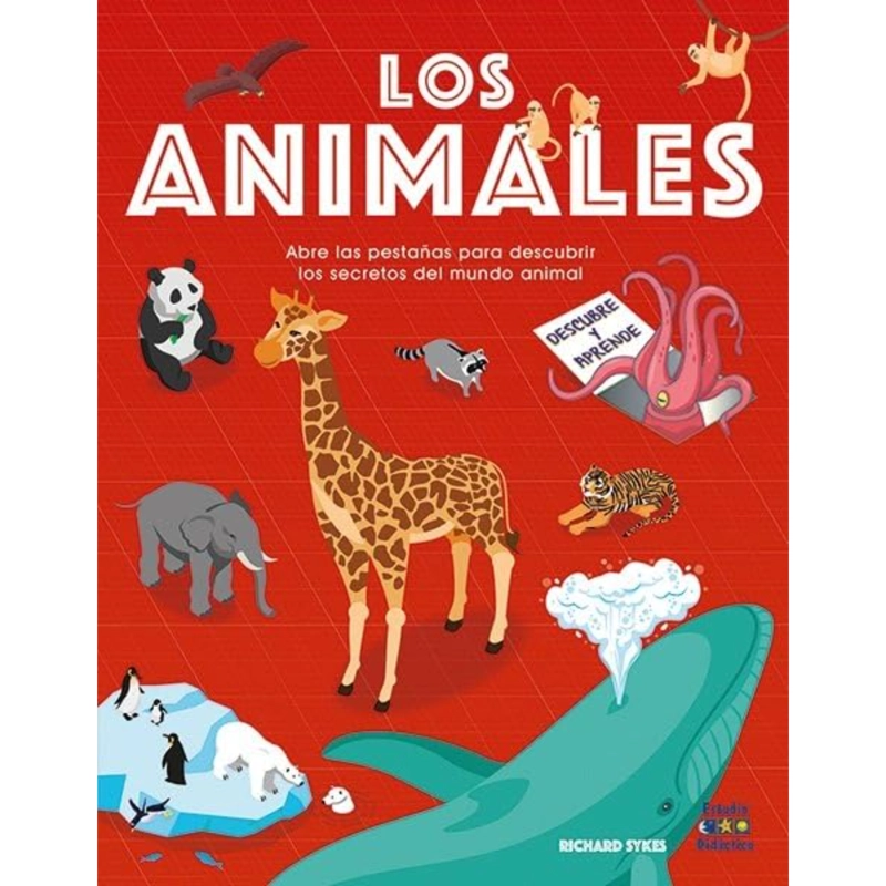 LIBRO ANIMALES -DESCUBRE Y APRENDE - SYKES, RICHARD - 1