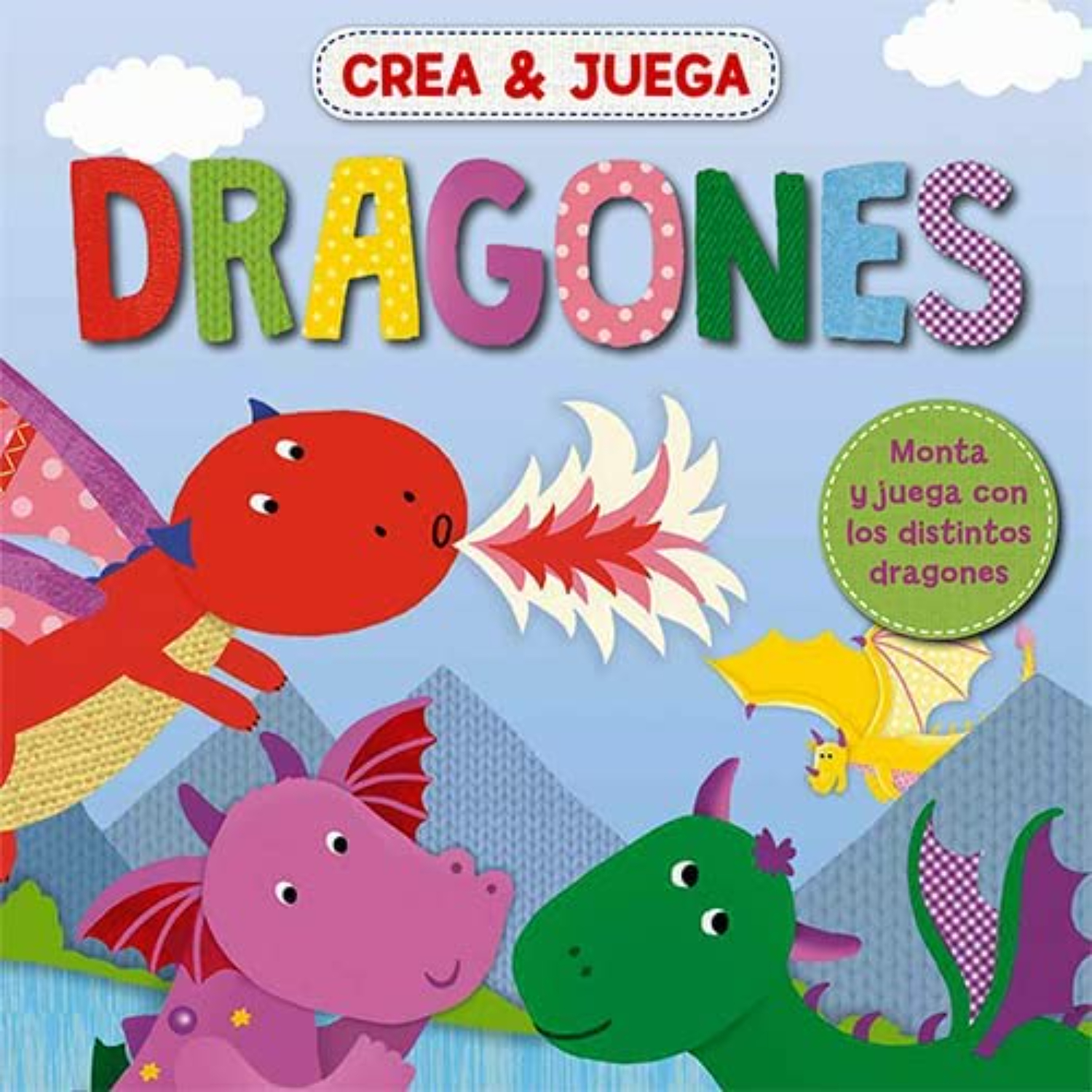 LIBRO DRAGONES (CREA & JUEGA) - VARIOS AUTORES - 1