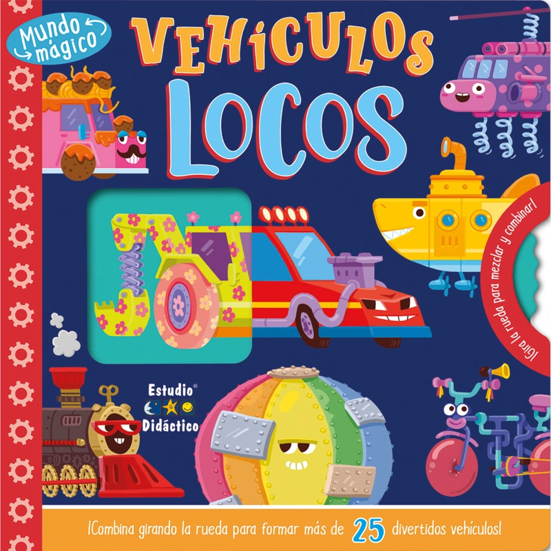 LIBRO VEHICULOS LOCOS (MUNDO MAGICO) - JAMES, STEVE