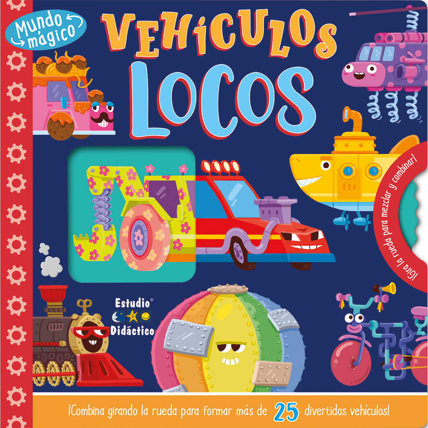 LIBRO VEHICULOS LOCOS (MUNDO MAGICO) - JAMES, STEVE - 1