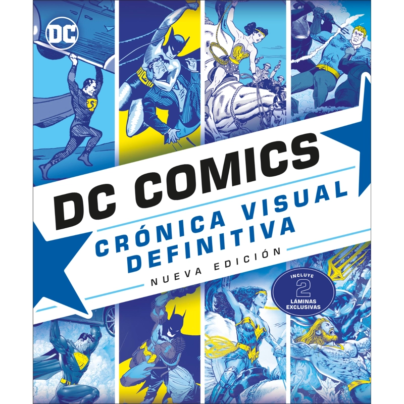 COMIC DC COMICS CRONICA VISUAL DEFINITIVA EQUIPO EDITORIAL