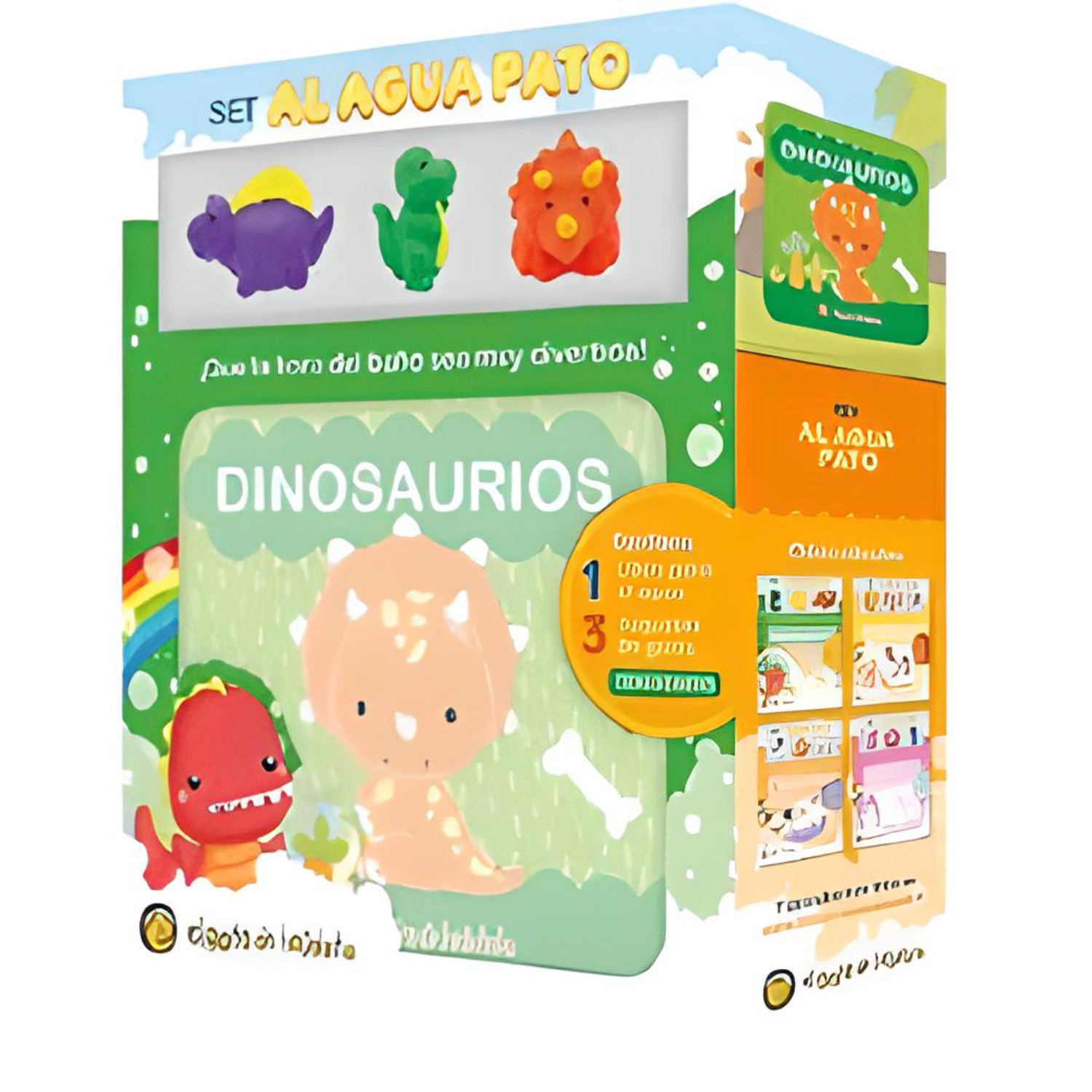 LIBRO AL AGUA PATO: DINOSAURIOS - EL GATO DE HOJALATA - 1