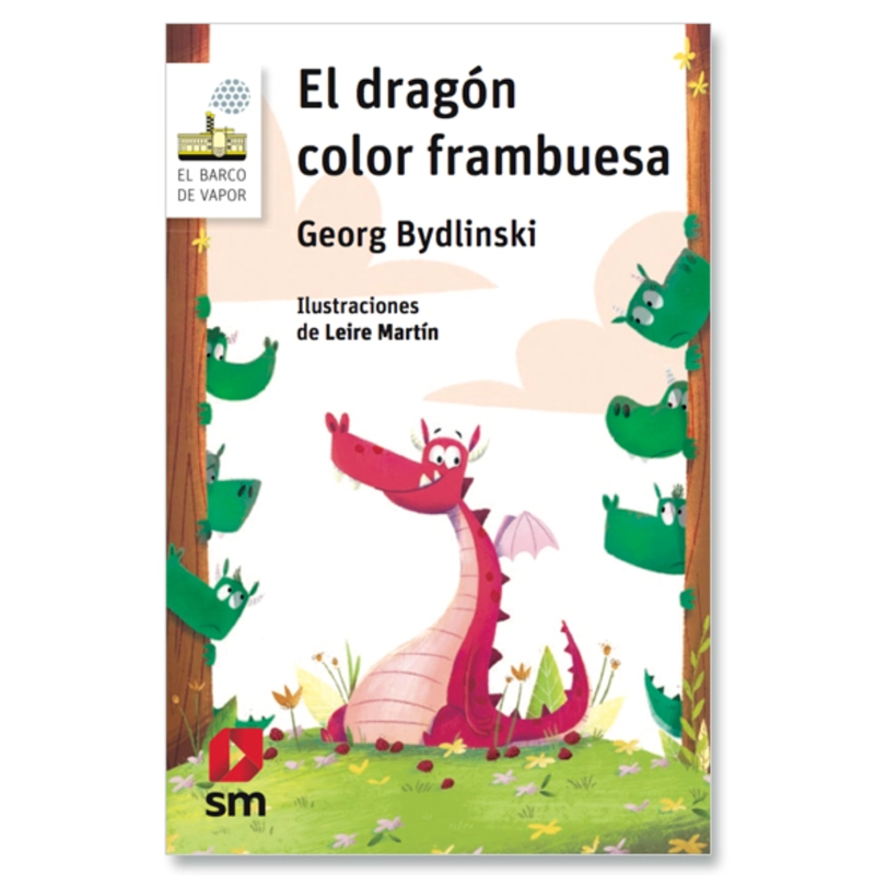 EL DRAGON COLOR FRAMBUESA - 1