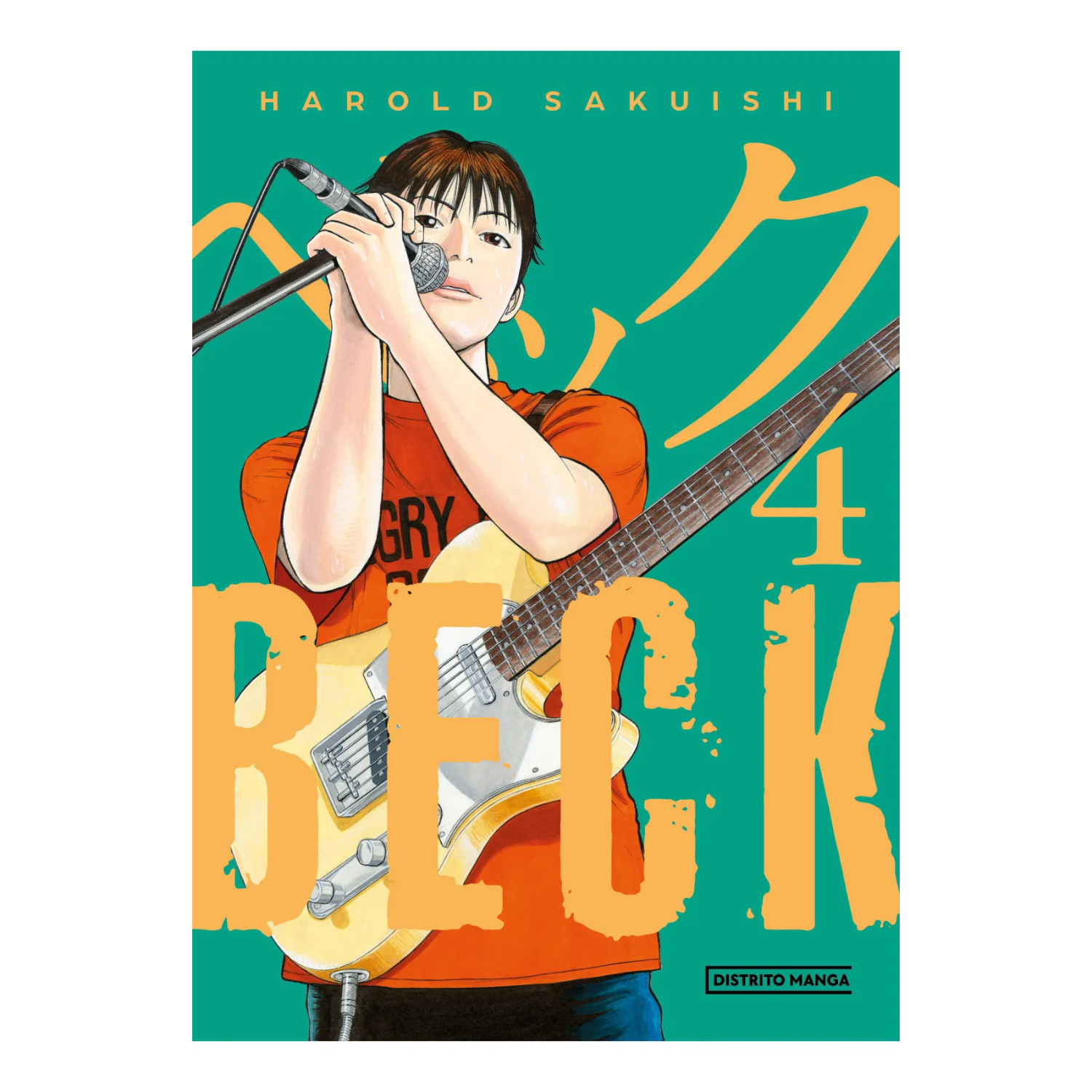 MANGA BECK 4 SAKUISHI, HAROLD - 1