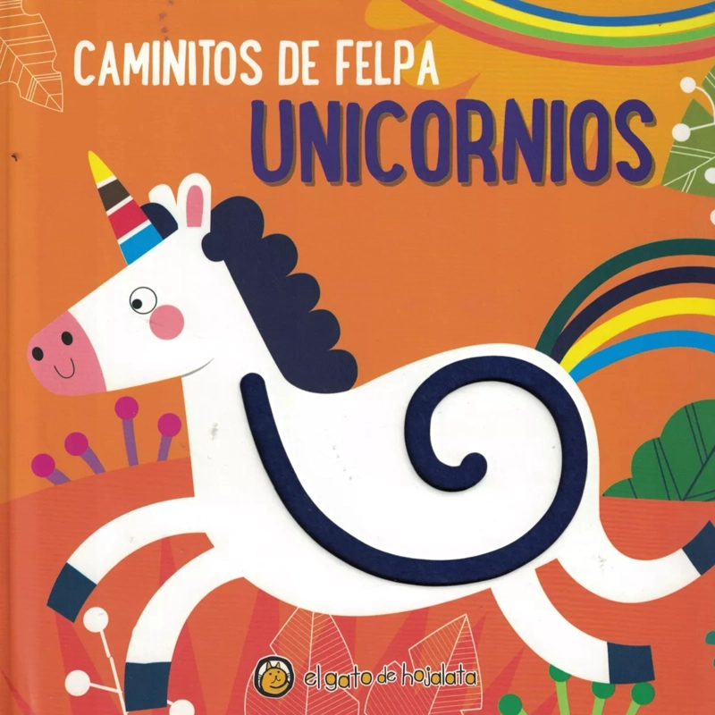 LIBRO CAMINITOS DE FELPA UNICORNIOS - EL GATO DE HOJALATA - 1