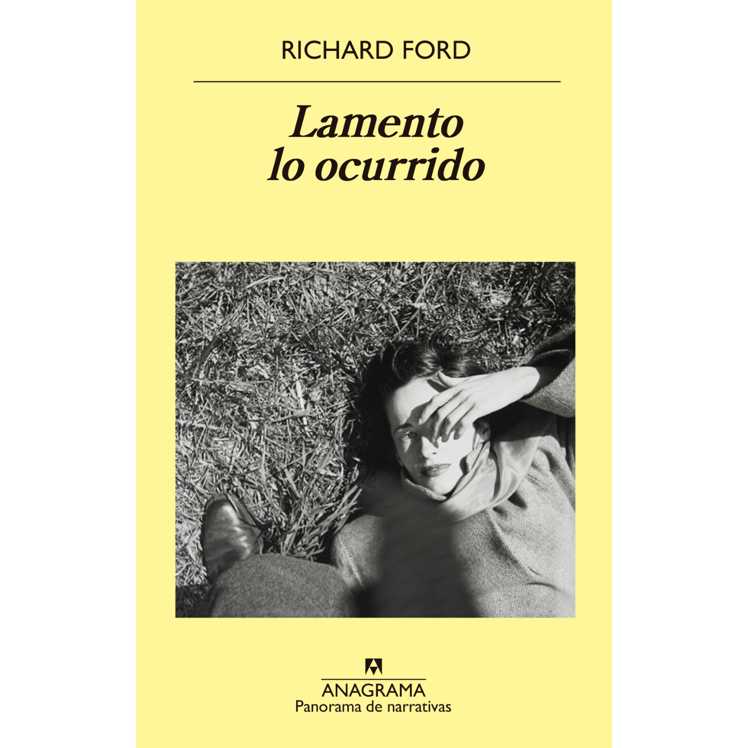 LIBRO LAMENTO LO OCURRIDO FORD, RICHARD - 1