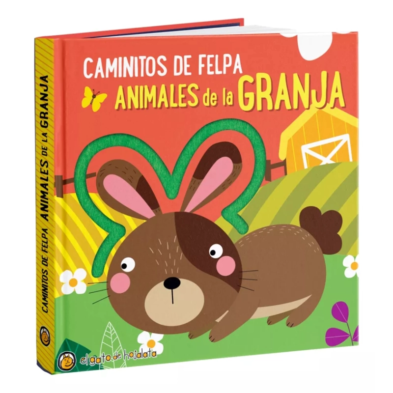 CAMINITOS DE FELPA ANIMALES DE LA GRANJA - 1