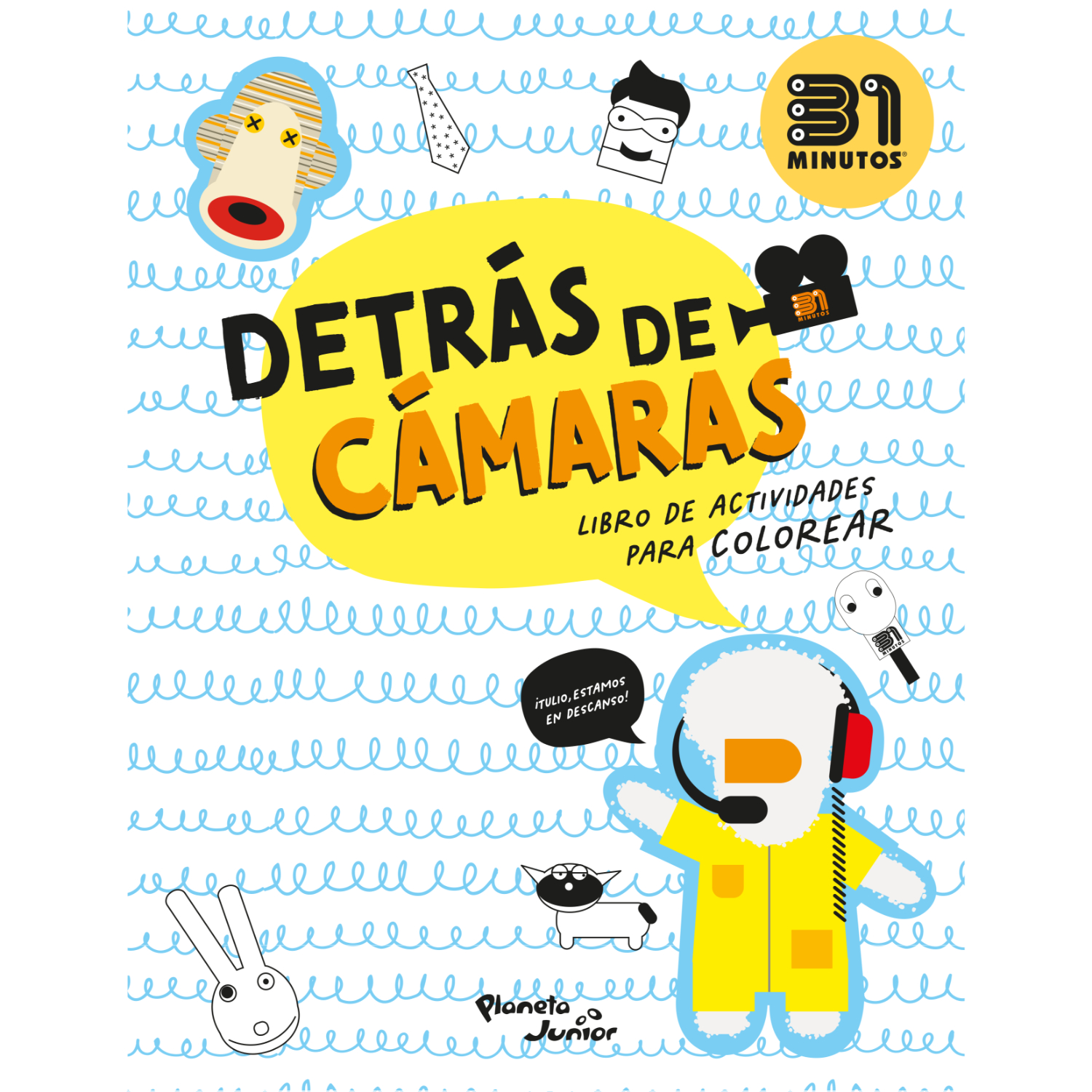 LIBRO DETRÁS DE LAS CÁMARAS LÁPICES - 31 MINUTOS - 1