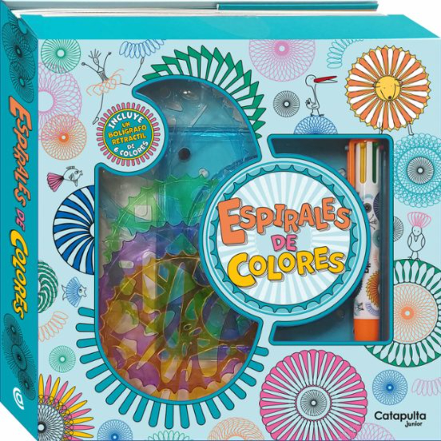 LIBRO ESPIRALES DE COLORES - VERSIÓN CATAPULTA - EQUIPO EDITORIAL - 1
