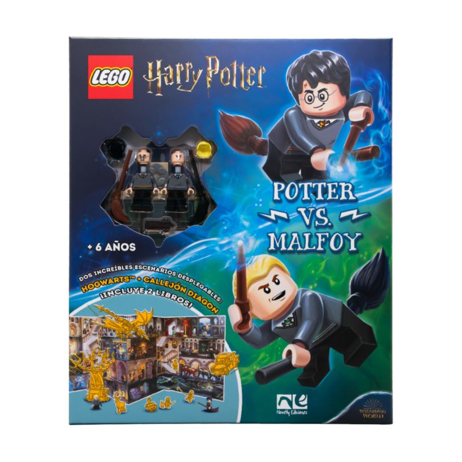 LIBRO LEGO LANDSCAPE HARRY POTTER: POTTER VS. MALFOY - EQUIPO EDITORIAL - 1