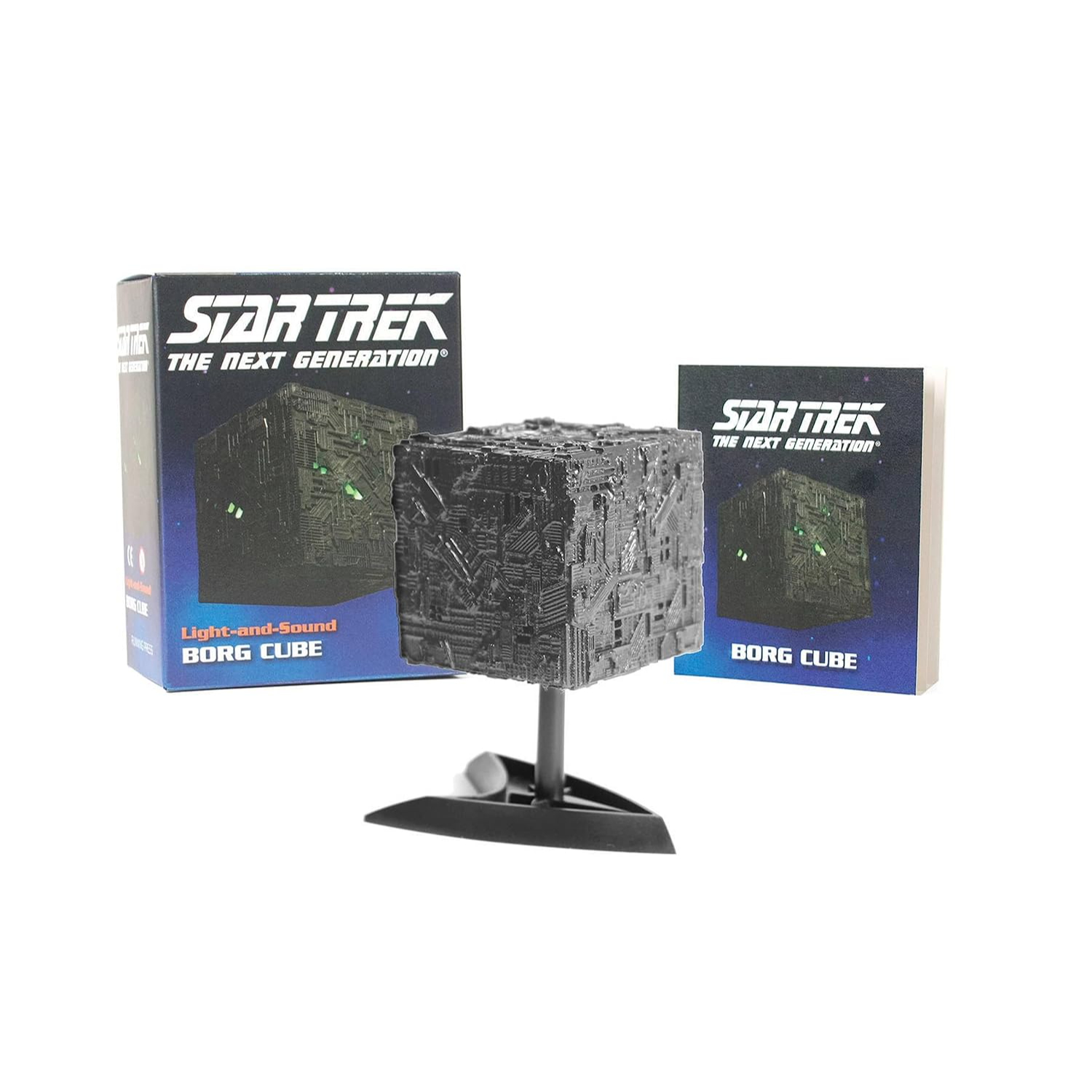 FIGURA STAR TREK LIGHT-AND-SOUND BORG CUBE RUNNING PRESS