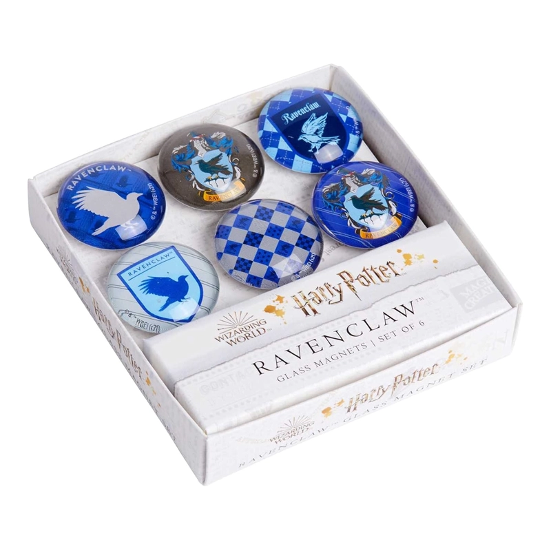 HARRY POTTER IMANES DE CRISTAL DISEÑO RAVENCLAW 6 UDS - 1