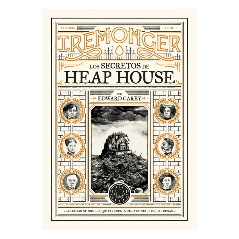 LIBRO LOS SECRETOS DE HEAP HOUSE CAREY, EDWARD - 1