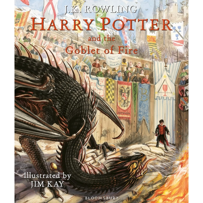 LIBRO HARRY POTTER AND THE GOBLET OF FIRE: ILLUSTRATED EDITION ROWLING, J. K. - 1