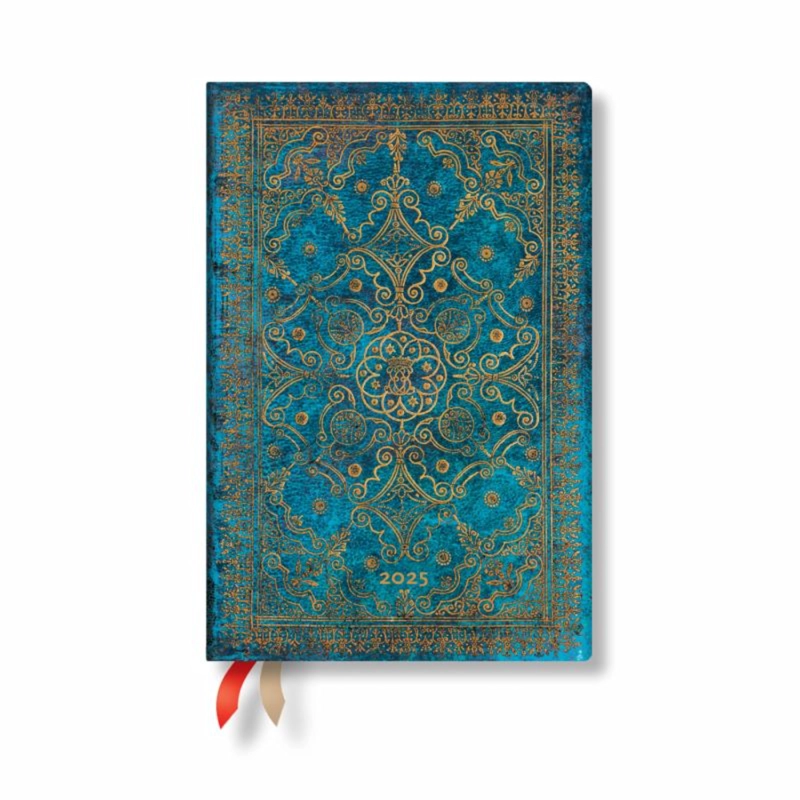 AGENDA 2025 PAPERBLANKS AZURE MINI VISTA SEMANA TAPA DURA - 1