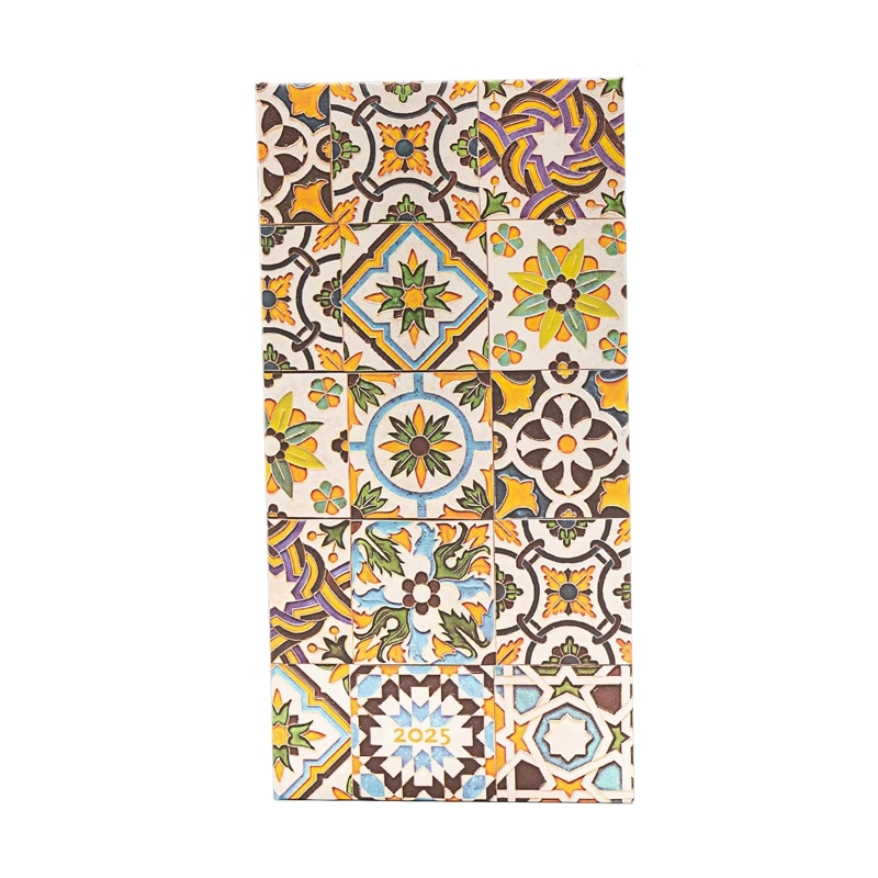AGENDA 2025 PAPERBLANKS PORTO SLIM VISTA SEMANA TAPA DURA