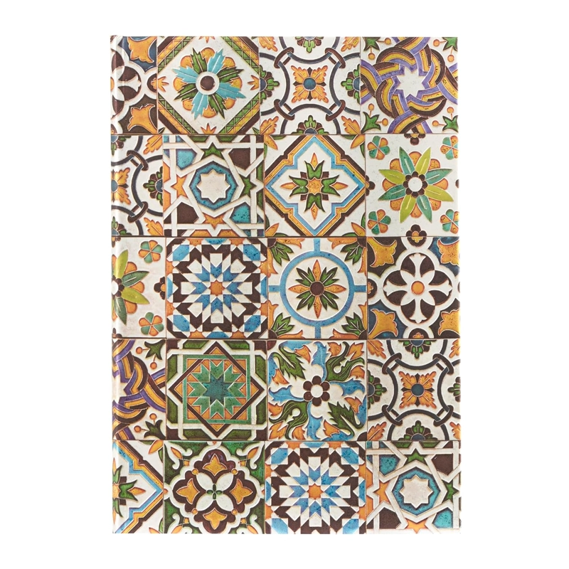 LIBRETA PAPERBLANKS AZULEJOS PORTUGUESES MIDI LINEAS TAPA DURA - 1