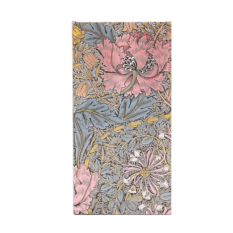 AGENDA 2025 PAPERBLANKS WILLIAM MORRIS MADRESELVA SLIM V.SEMANA T.DURA - 1