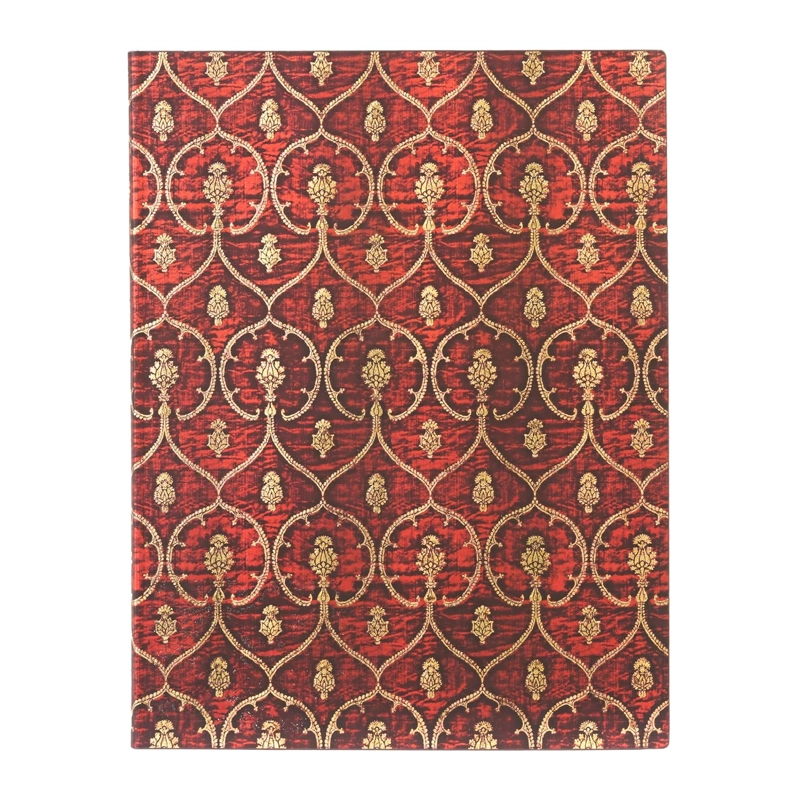 LIBRETA PAPERBLANKS RED VELVET ULTRA LINEAS TAPA FLEXIBLE - 1