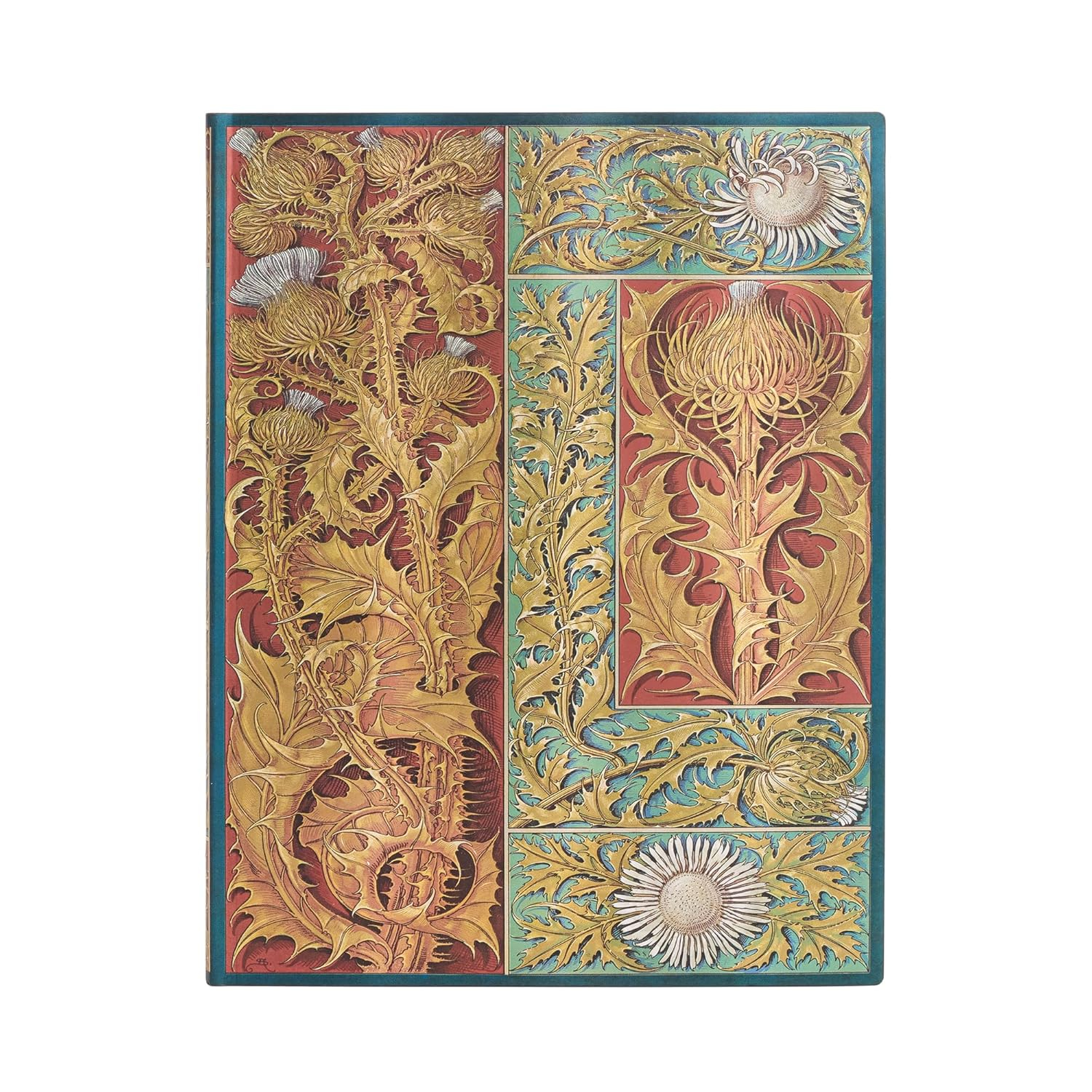 LIBRETA PAPERBLANKS CARDO SILVESTRE BOTANICA ULTRA LINEAS TAPA FLEXIBLE - 1