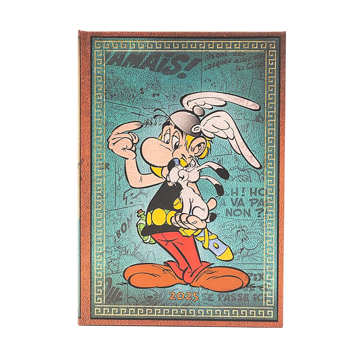 AGENDA 2025 PAPERBLANKS ASTERIX THE GAUL MIDI VISTA SEMANA TAPA DURA - 1