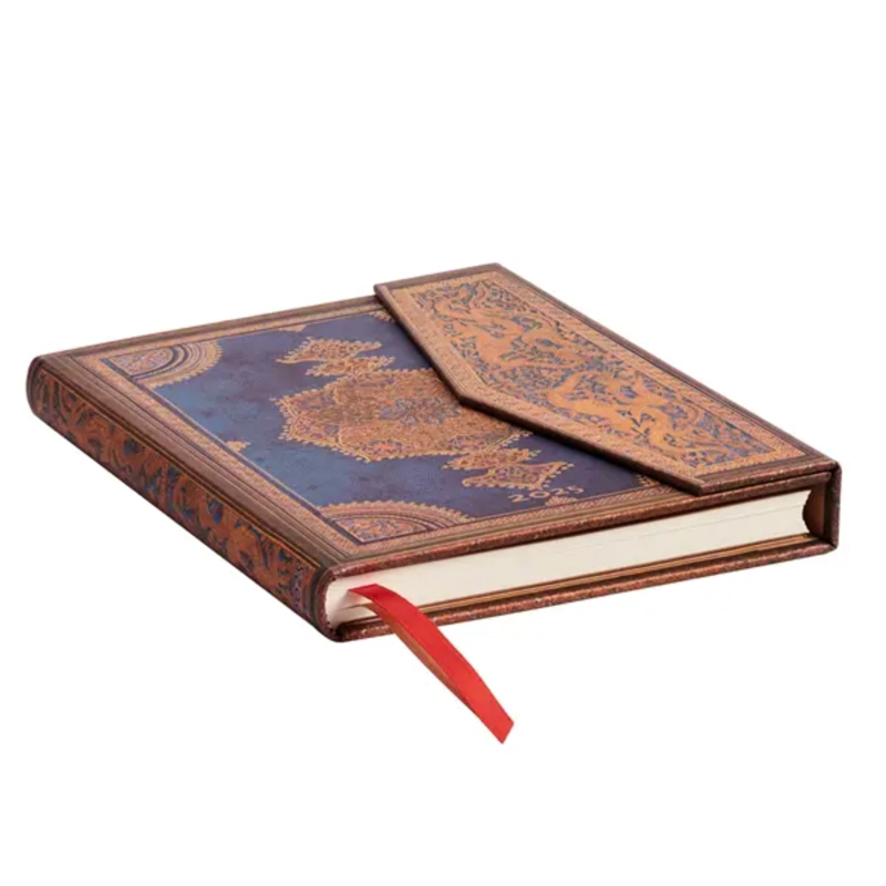 AGENDA 2025 PAPERBLANKS SAFAVID INDIGO MIDI VISTA SEMANA TAPA DURA - 2