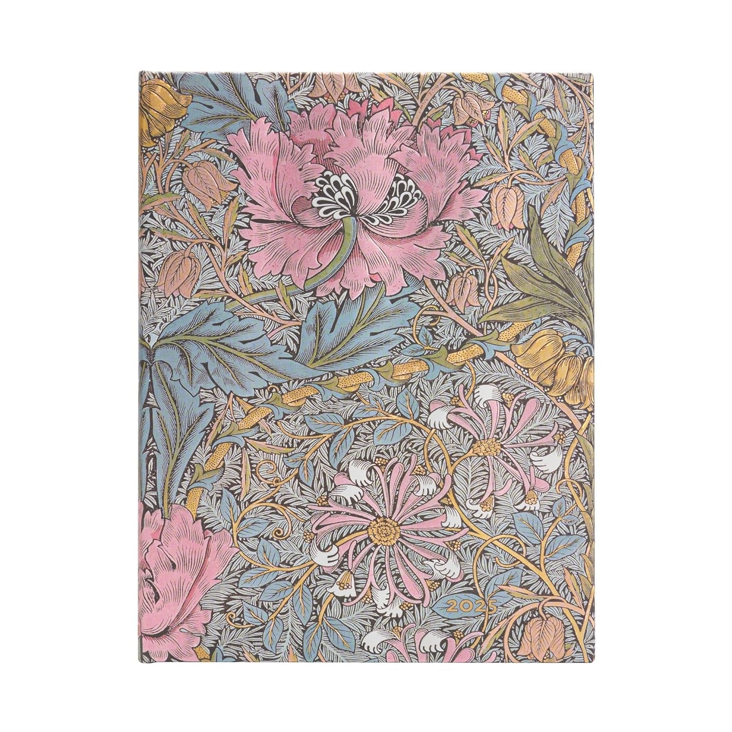 AGENDA 2025 PAPERBLANKS WILLIAM MORRIS MADRESELVA ULTRA V.SEMANA T.DURA
