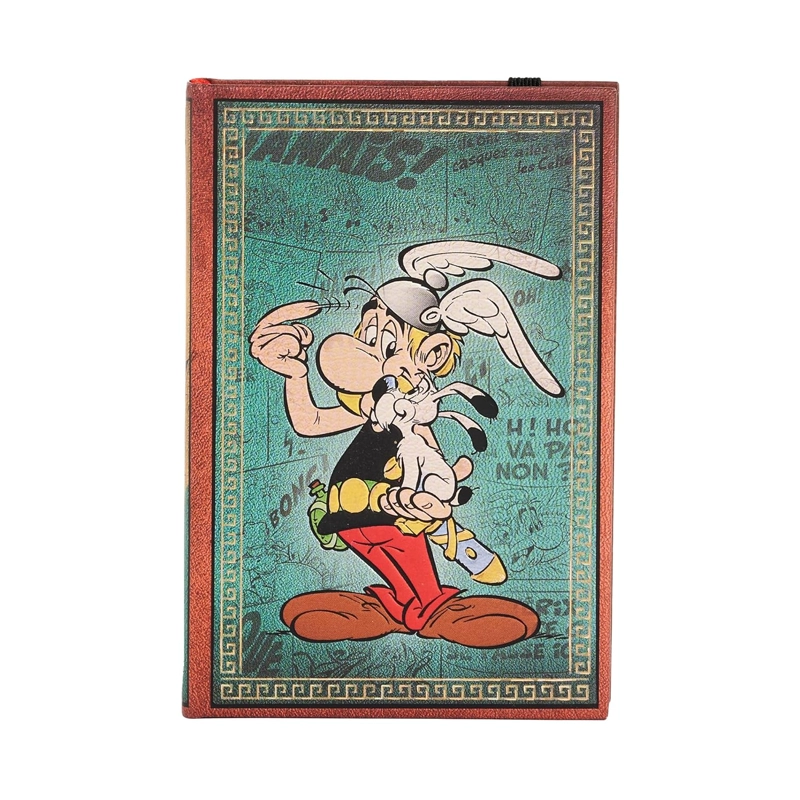 LIBRETA PAPERBLANKS LAS AVENTURAS DE ASTERIX MINI LINEAS TAPA DURA