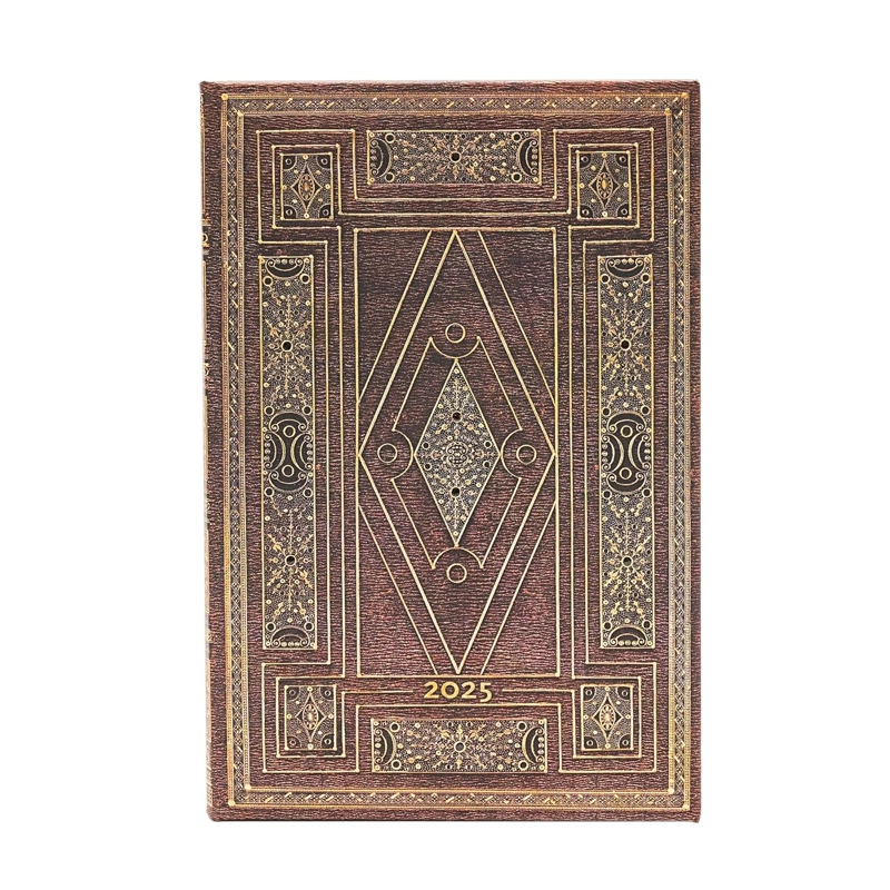AGENDA 2025 PAPERBLANKS FIRST FOLIO MINI VISTA SEMANA TAPA DURA - 1
