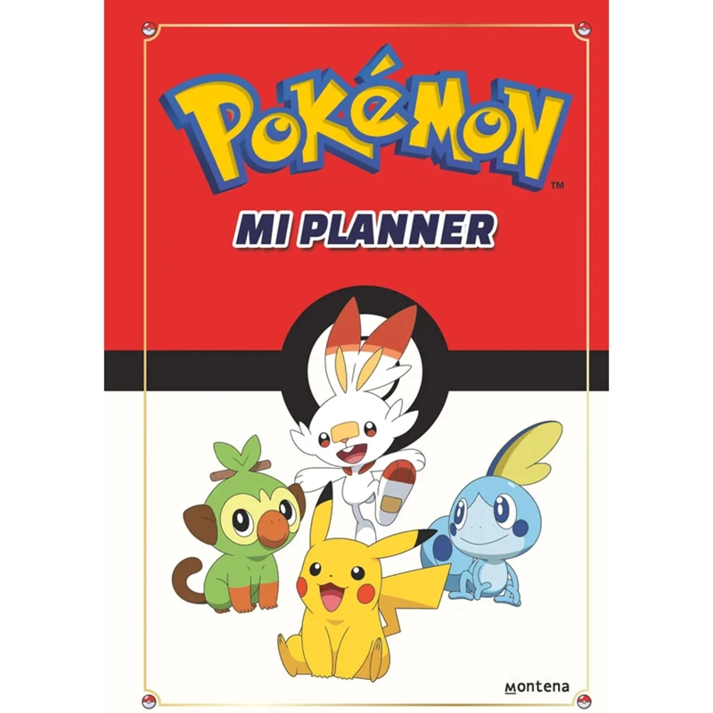 LIBRO PLANNER DE POKÉMON - THE POKÉMON COMPANY - 1