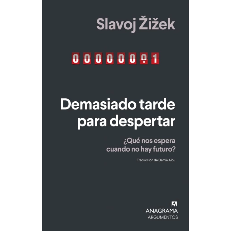 LIBRO DEMASIADO TARDE PARA DESPERTAR ¿QUE NOS ESPERA CUANDO NO HAY SLAVOJ ZIZEK - 1