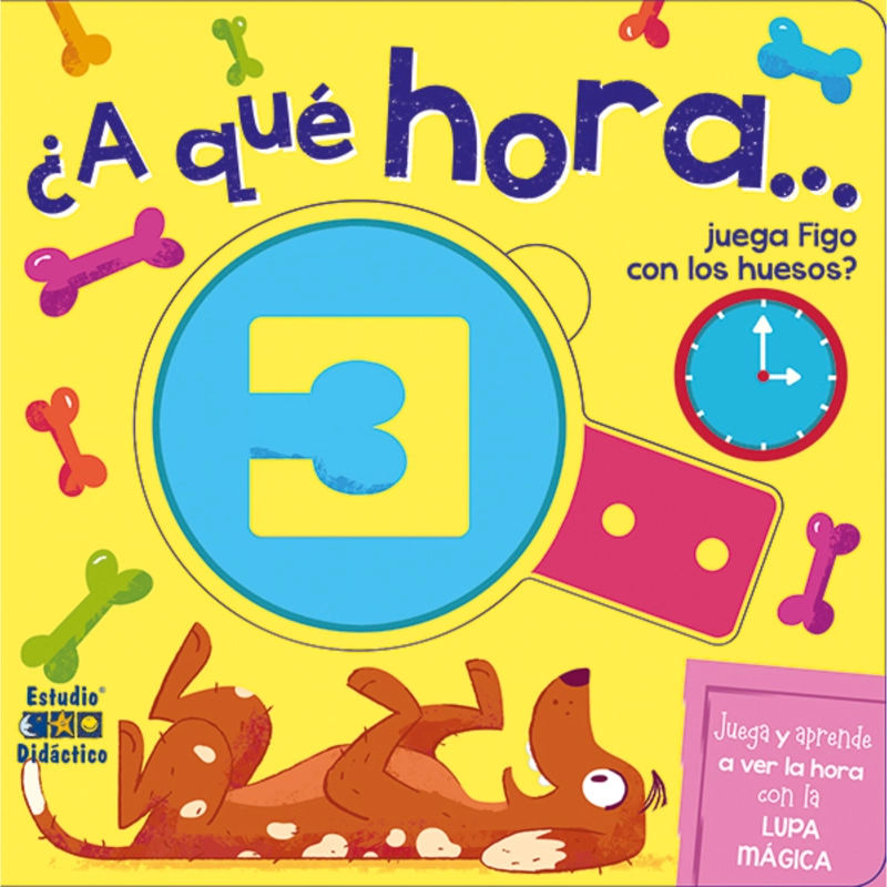 A QUE HORA.? ECOPUZZLE / LUPA - 1
