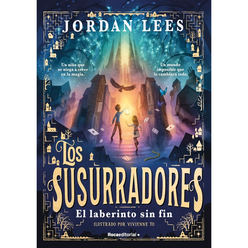LIBRO LOS SUSURRADORES 1: LABERINTO SIN FIN LEES JORDAN - 1