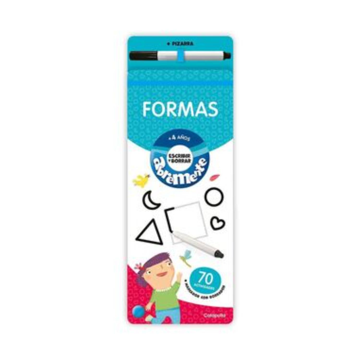 LIBRO ABREMENTE ESCRIBIR Y BORRAR FORMAS EQUIPO EDITORIAL - 1
