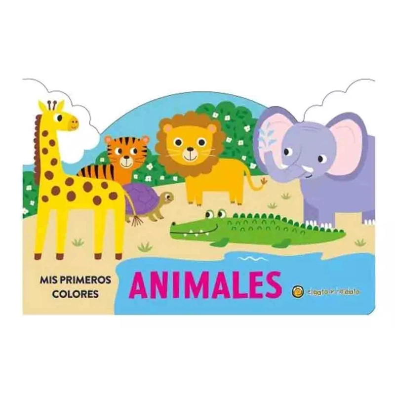 LIBRO MIS PRIMEROS COLORES ANIMALES EL GATO DE HOJALATA - 1