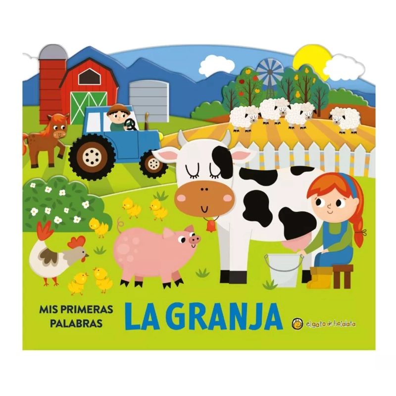 LIBRO MIS PRIMERAS PALABRAS LA GRANJA EL GATO DE HOJALATA - 1