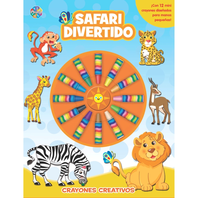 SAFARI CRAYONES CREATIVOS - 1