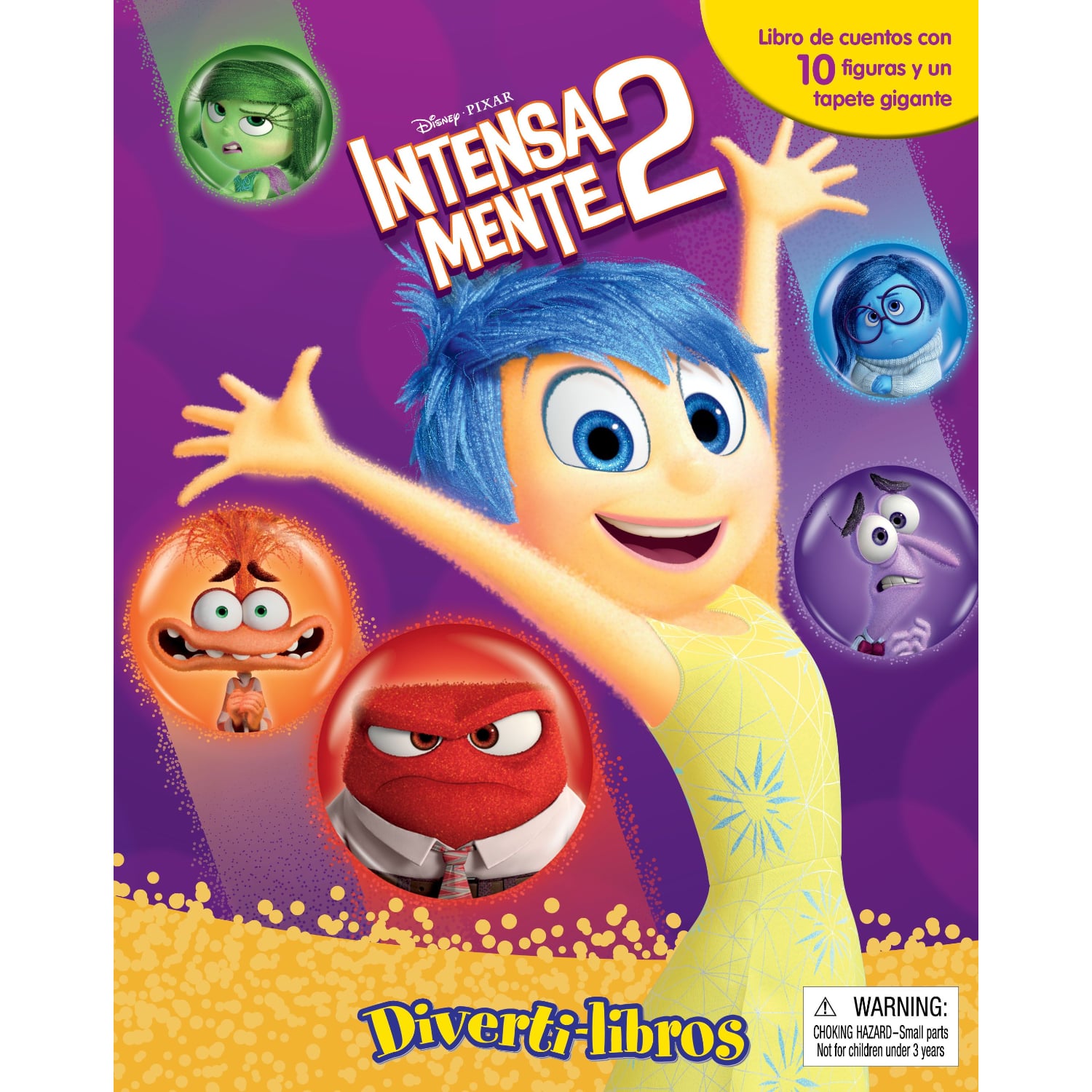 DISNEY INTENSAMENTE 2 DIVERTILIBROS - 1