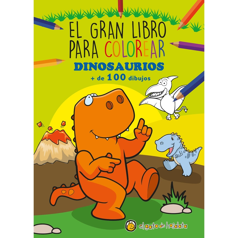 EL GRAN LIBRO PARA COLOREAR DINOSAURIOS - 1