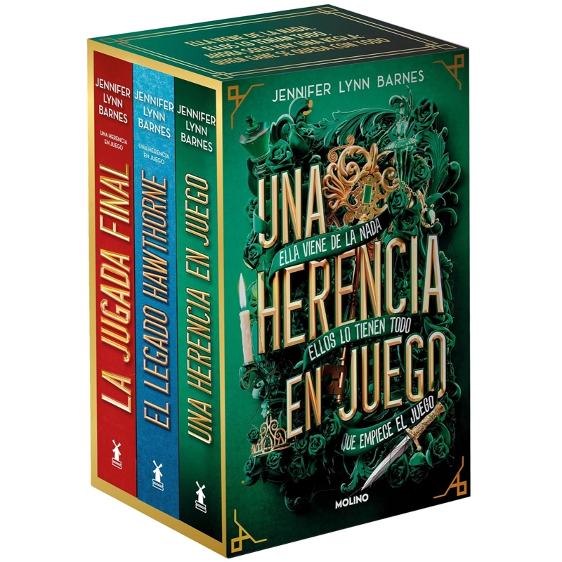 ESTUCHE UNA HERENCIA EN JUEGO(3 TITULOS) - 1