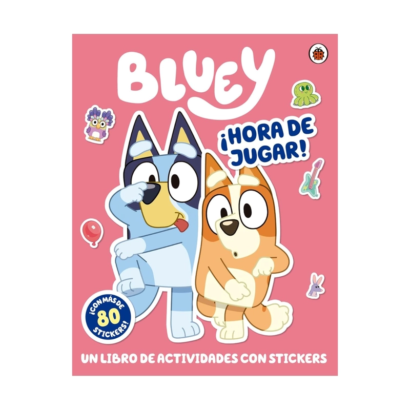 BLUEY. ¡HORA DE JUGAR! LIBRO CON STICKER - 1