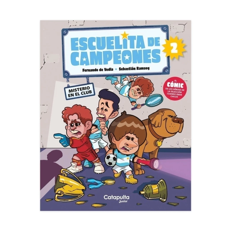 ESCUELITA DE CAMPEONES: MISTERIO EN EL CLUB - 1